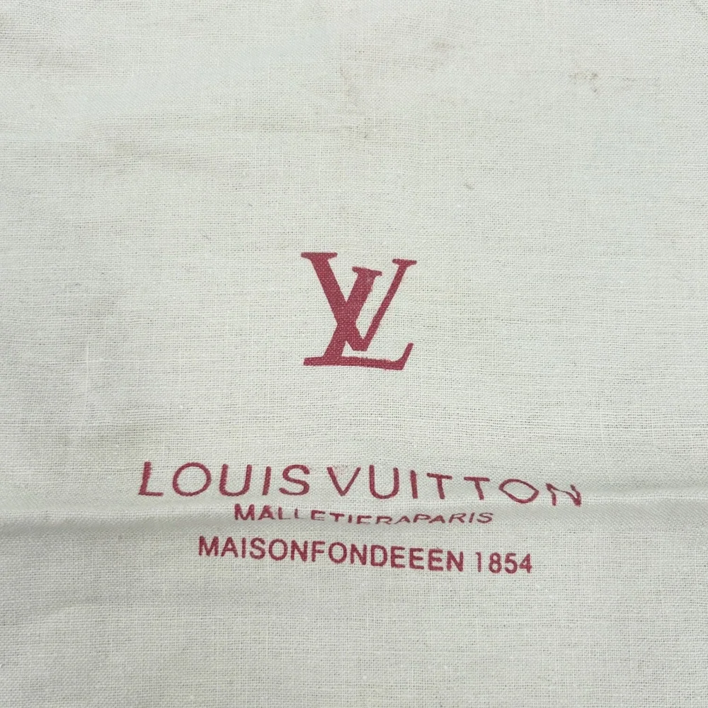 Louis Vuitton Vintage Malletiera Maison Fondee 1854 Paris‎ Drawstring Dust Bag